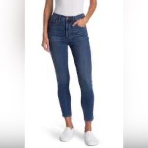Madewell Women’s  10” HIGH- RISE SKINNY Dark Blue Women's Jeans Size 26